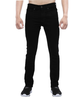 Stretchable branded black jeans pant for men