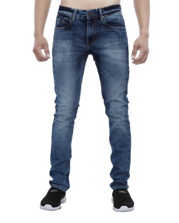 Stretchable blue jeans for men