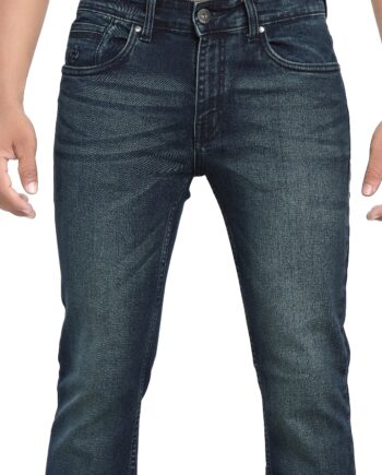 Stretchable branded Dark blue jeans for men